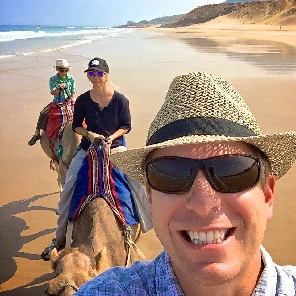 Rory Moulton writer camel ride morocco