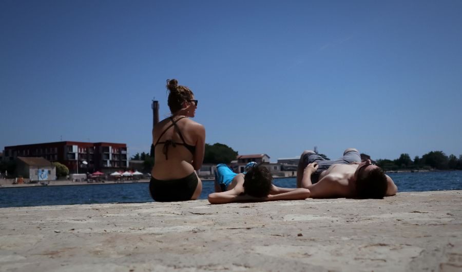 2018 European travel review: Sunbathing after a fresh-caught fish lunch in Umag