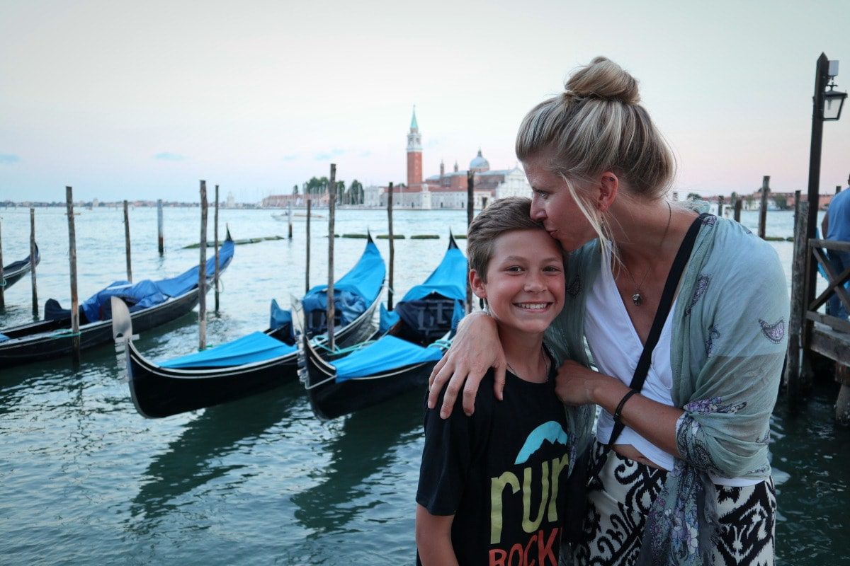 2018 European travel review: Sunset kiss in Venice, Italy