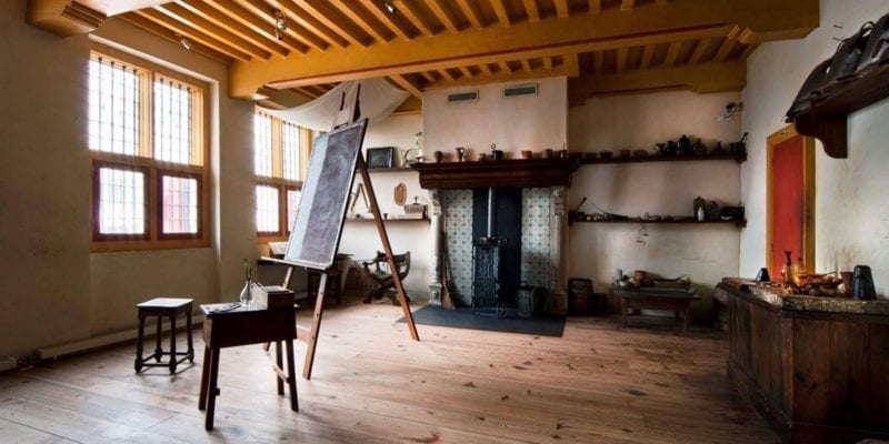 Rembrandt House Museum in Amsterdam collection includes his recreated workshop