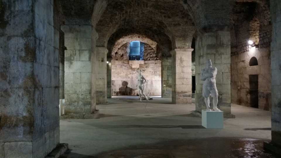 Game of Thrones filming locations in Europe: Crypt of Diocletian's Palace
