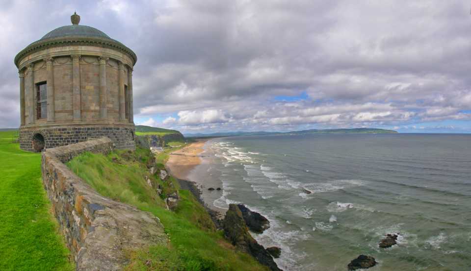 Game of Thrones filming locations in Europe: Mussenden Temple