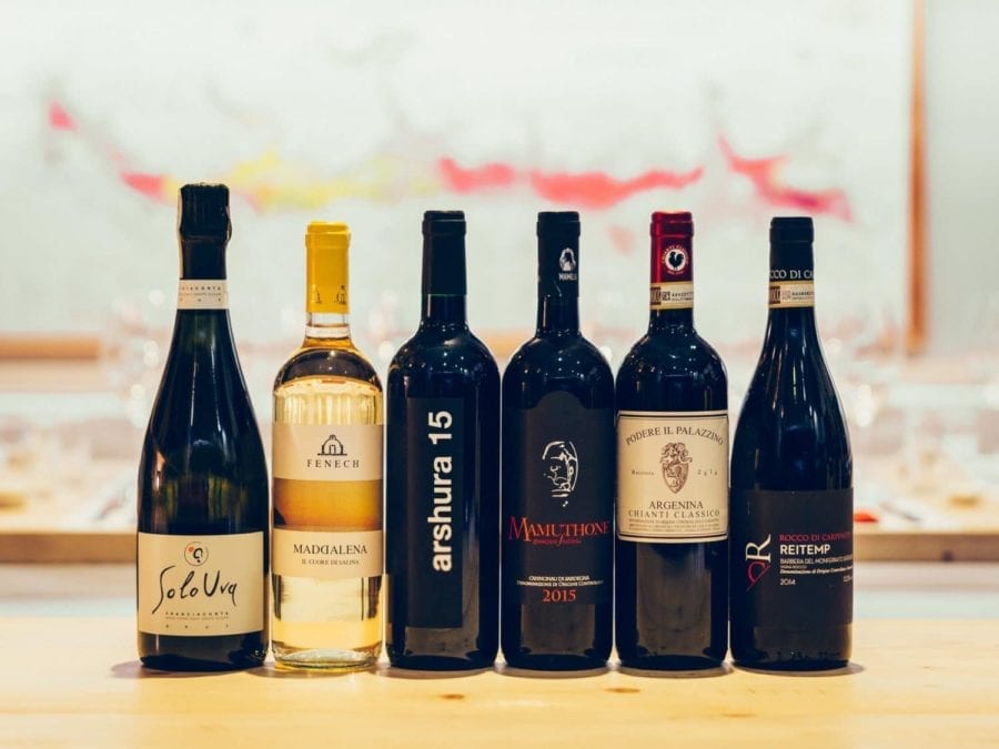 European gifts like an Italian wine club